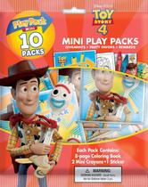 Pacotes de jogos para colorir Toy Story Disney 4 Mini Bendon 45026