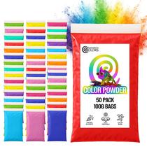 Pacotes de pó colorido Chameleon Colors 100g x 50 pacotes