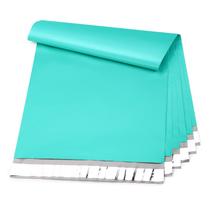 Pacotes de polietileno METRONIC Teal 37 x 48 cm, pacote com 100 sacolas de envio