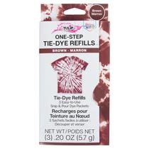 Pacotes de recarga de tinta Tulip One-Step Tie-Dye Kit Brown