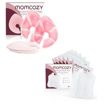 Pacotes de terapia mamária e almofadas de hidrogel para mamilos Momcozy Pacotes de terapia mamária e almofadas de hidrogel para mamilos Momcozy