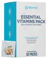 Pacotes de vitaminas Revive MD Essential para mulheres e homens 30 pacotes