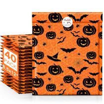 Pacotes envelope Fuxury Halloween Bubble 22x30 cm, pacote com 40 Pacotes envelope Fuxury Halloween Bubble 22x30 cm, pacote com 40