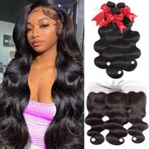 Pacotes Hair Weave JARAMA 12A Body Wave 3 de 20 cm 22 cm 24 cm+18 cm