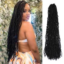 Pacotes sintéticos x7 de 28 polegadas em crochê Hair Paraglame Faux Locs Pacotes sintéticos x7 de 28 polegadas em crochê Hair Paraglame Faux Locs
