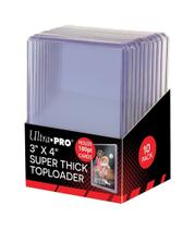Pacotes Top Loader Ultra Pro 2 180pt - 10 Toploaders x20