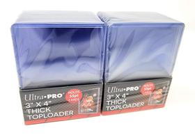 Pacotes Top Loader Ultra Pro 55pt para cartões grossos (50)