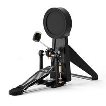 Pad De Bumbo Bateria Eletrônica Em Mesh 6 Polegadas Com Pedal Voik Universal