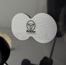 Pad de Bumbo Bauer by Torelli BAU85 tipo Kevlar Heavy Pad Kick p/ Pedal Duplo Padrão Remo Falam Slam