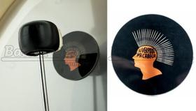 Pad de Bumbo Liverpool PBS Pad Kick em Poliéster para Pedal Simples