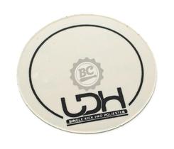 Pad de Bumbo Luen LDH Protection Single Kick Pad Poliéster para Pedal Simples ou Duplo (98259)