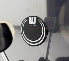 Pad de Bumbo Williams WSPD-BK Kick Patch Dot Preto Compatível com Pedal Simples