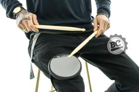 Pad de Estudo Gorilla Para Fixar na Perna 6 Cinza PGP6C Borracha Independente da Base de Madeira