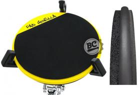Pad de Estudo Gorilla Soft Pad 12 Amarelo PGSFAM12 borrachas duas densidades tecnologia micro bolha
