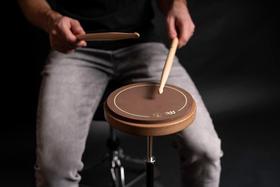 Pad de Estudo Meinl Stick - Brush 06 SB508 Practice Pad tamanho grande luxo com borracha siliconada