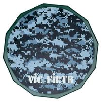 Pad de Estudo Vic Firth 12 Digital Camo Practice VXPPDC12 para fixar em estantes ou sobre a caixa