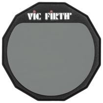 Pad de Estudo Vic Firth PAD6D 06 Double-Sided com 2 Superfícies de Borracha e Durezas Diferentes Pad de Estudo Vic Firth PAD6D 06 Double-Sided com 2 Superfícies de Borracha e Durezas Diferentes