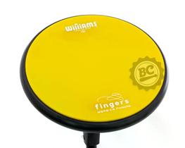 Pad de Estudo Williams Fingers Yellow 8 WSP8-EB densidade alta p/ maior rebote e rosca para fixação
