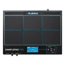 Pad de percussao alesis samplepad pro8 c/ display lcd