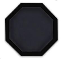 Pad Estudo Bateria Praticável de Treino 08 Pol Preto