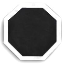 Pad Estudo Bateria Praticável de Treino Branco 12 Pol