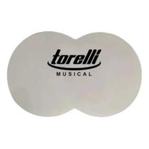 Pad kick torelli de bumbota 080 polyester p/ pedal duplo Pad kick torelli de bumbota 080 polyester p/ pedal duplo