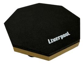 Pad Para Estudo Bateria Praticável 6'' Eva Liverpool Cinza-e