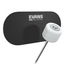 Pad Protetor Pele Bumbo Pedal Duplo (2 Peças) Evans EQPB2 Pad Protetor Pele Bumbo Pedal Duplo (2 Peças) Evans EQPB2