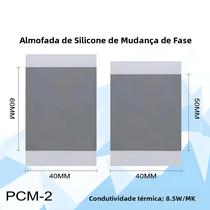 Pad Térmico De Silicone 8.5W/mk Para Resfriamento De GPU, CPU E Laptop UPSIREN PCM-1 PCM-2 40x60,