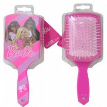 Paddle Brush UPD Girls Pink com estampas da Barbie Paddle Brush UPD Girls Pink com estampas da Barbie