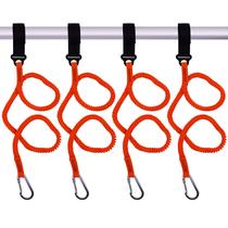 Paddle Leash, pacote com 4, alça ajustável YYST Orange de 91 cm Paddle Leash, pacote com 4, alça ajustável YYST Orange de 91 cm