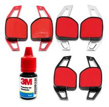 Paddle Shift Audi A1 A3 A4 A5 A6 A7 Q3 Q5 Q7 Tt Ex Vermelho