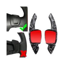 Paddle Shift Em Fibra De Carbono Para Volkswagen Amarok Jetta Nivus Virtus T-Cross Golf MK8 R GTI Paddle Shift Em Fibra De Carbono Para Volkswagen Amarok Jetta Nivus Virtus T-Cross Golf MK8 R GTI