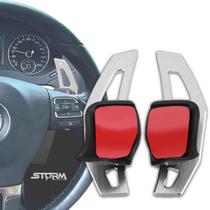 Paddle Shift Volante Extensor Prata Vw Jetta Ano 2011 A 2014