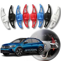 Paddle Shift Vw Nivus Extensor Borboleta Volante Automático marcha aleta Esportiva botão cambio 1.0 Highline 200 Tsi Comfortline Launch Edition