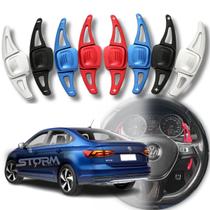 Paddle Shift Vw Virtus Extensor Borboleta Volante Automático aleta cambio botão marcha 1.0 Comfortline 200 Tsi1.6 Msi Highline Sedan 1.4 Gts Sense