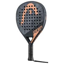 Padel Paddle HEAD Flash Coal/Grey para uso casual e intermediário Padel Paddle HEAD Flash Coal/Grey para uso casual e intermediário