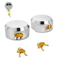 Padlock Soobool 6271 Hidden Shackle Puck Lock, pacote com 2 chaves Padlock Soobool 6271 Hidden Shackle Puck Lock, pacote com 2 chaves