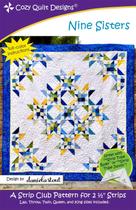 Padrão: Cozy Quilt Designs Nine Sisters CQD01226