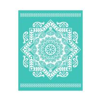 Padrão De Folhas De Flor De Borboleta De Estêncil De Serigrafia Reutilizável Para Impressão De