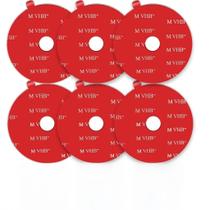 Pads Adesivos Klarfschar VHB 5952 Redondos 6 Peças Pads Adesivos Klarfschar VHB 5952 Redondos 6 Peças