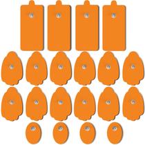 Pads de Eletrodo para Unidade TENS AVCOO, Kit com 20 Unidades, Reutilizáveis e Sem Látex