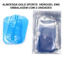 Pads Gold Sports Gel Para Ems Abdominal - 3 Envelopes Com 2 unidades cada