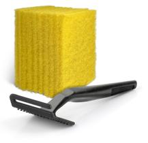 Pads para limpeza de cooktop Cerama Bryte, pacote com 10 unidades e ferramenta de pegada Pads para limpeza de cooktop Cerama Bryte, pacote com 10 unidades e ferramenta de pegada