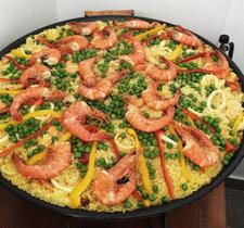 Paella Frigideira Tacho Disco De Arado Aço Carbono 40cm - tachofort