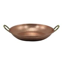 Paella Paeja Em Cobre Puro N03 Com Alças Liga De Bronze 36cm Paella Paeja Em Cobre Puro N03 Com Alças Liga De Bronze 36cm