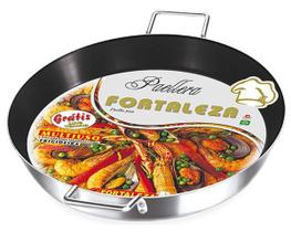 Paellera Fortaleza 45cm Black Interno