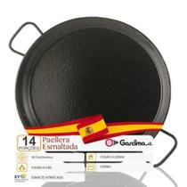 Paellera Valenciana Esmaltada N.14 50 cm Garcima 14 porções