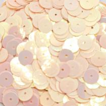 Paetê Metalizado Laranja Irisado 8mm 3100pçs 125g Artesanato