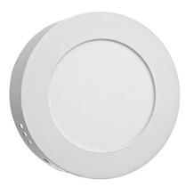 Paflon sobrepor 6w redondo branco quente
